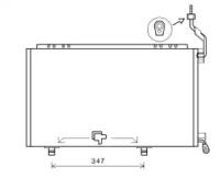 AVA QUALITY COOLING fd5606 -  Конденсатор, кондиционер